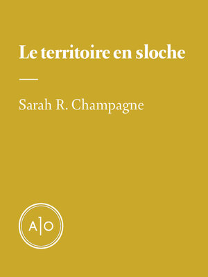cover image of Le territoire en sloche